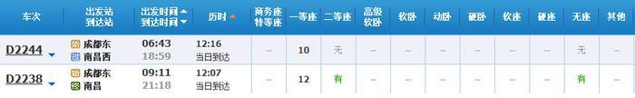 超实用！成都坐高铁直达省内国内40多个城市，车次、票价都在这