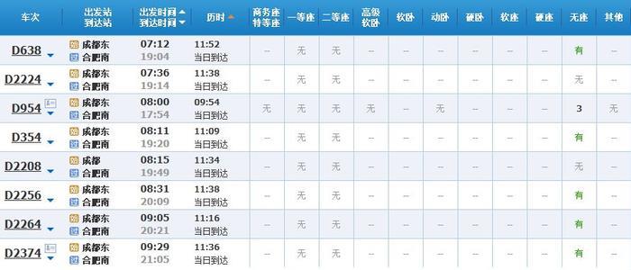 超实用！成都坐高铁直达省内国内40多个城市，车次、票价都在这