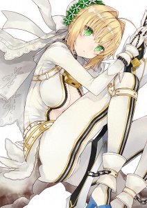 ​「动漫人物」《Fate/Grand Order》花嫁尼禄 二次元萌图