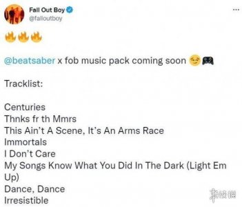 ​舞就完事了！《节奏光剑》将推出新音乐包FallOutBoy