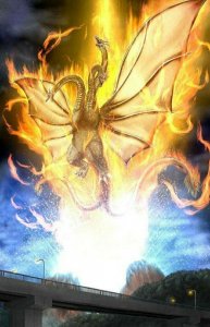 ​金刚比不了基多拉，然而在凯撒基多拉面前，王者基多拉又算什么呢