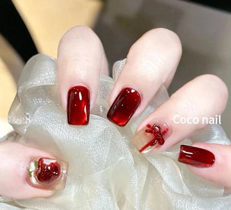 ​2024年最新圣诞美甲款式合集！