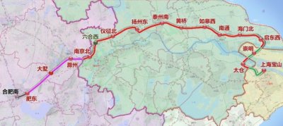 ​在苏设站、年内开工！北沿江高铁迎来重大进展