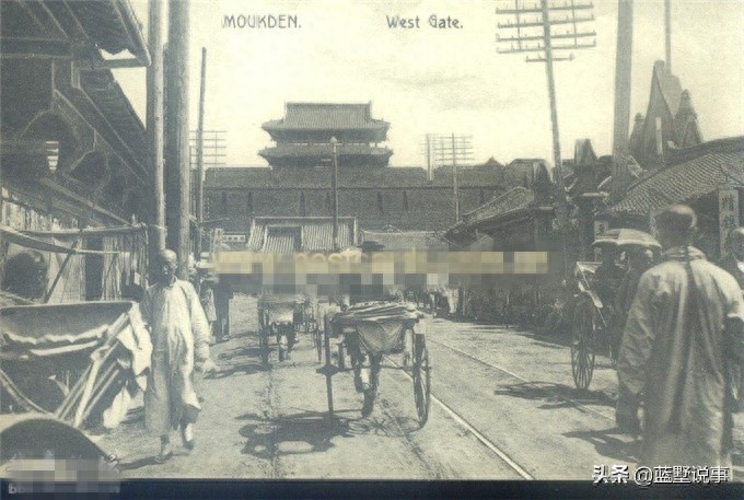 沈阳有一车站叫小西门，清末小西门是这个样是奉天主城门