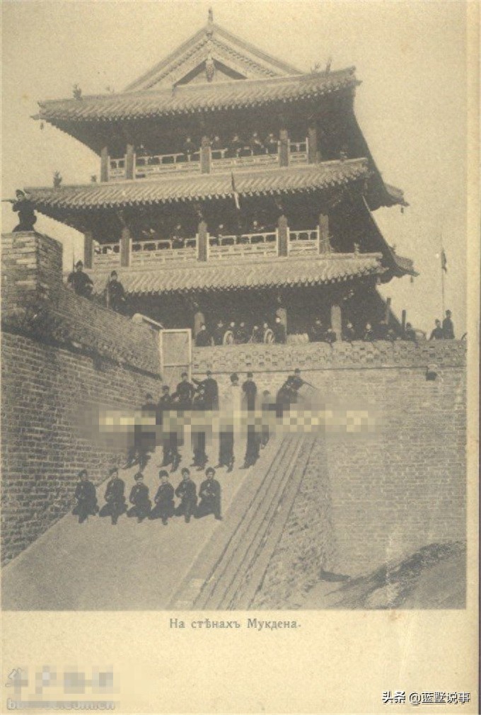 沈阳有一车站叫小西门，清末小西门是这个样是奉天主城门