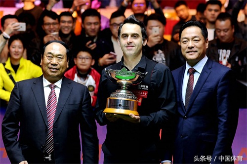 奥沙利文夺得2017世界斯诺克上海大师赛冠军