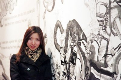 ​美女画家爱美女，美女画家刘瑶作品欣赏