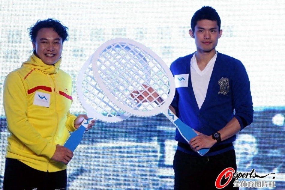 林丹的忠实粉丝,陈奕迅也追星号称“林丹妈妈”