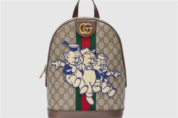 gucci猪年限定包包多少钱 三只小猪陪你过年