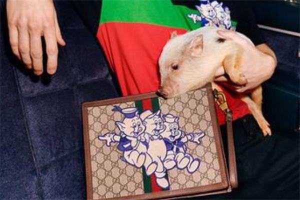 gucci猪年限定包包多少钱 三只小猪陪你过年