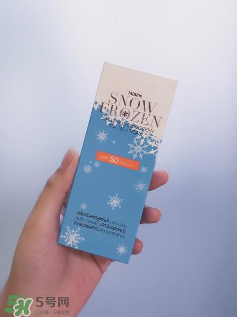 mistine雪花冰点防晒霜多少钱_专柜价格