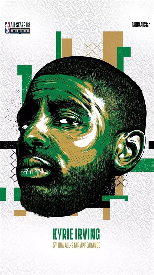 第298期手机壁纸：iPhone壁纸高清 | NBA凯里·欧文 超大合集壁纸