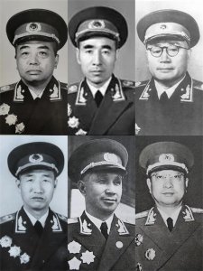 ​中国人民解放军“五虎上将”