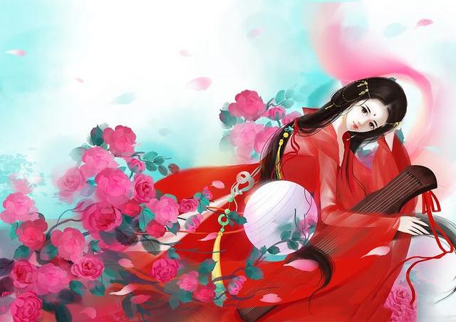 李白写诗赞扬杨贵妃（李白为杨贵妃写的三首诗）(4)