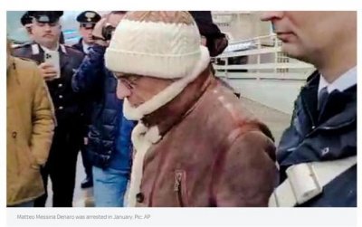 ​意大利一黑手党头目在医院死亡 曾逃亡 30 年后被捕