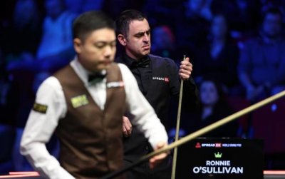 ​丁奥会一边倒！奥沙利文手感火热轰4杆破百，丁俊晖1-6无缘决赛