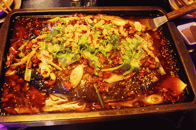 西安烤鱼正宗做法（西安超人气招牌烤鱼地图）(1)