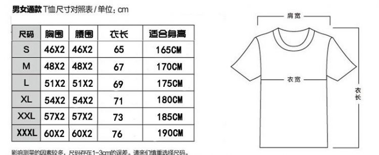 衣服的尺码m和l哪个大