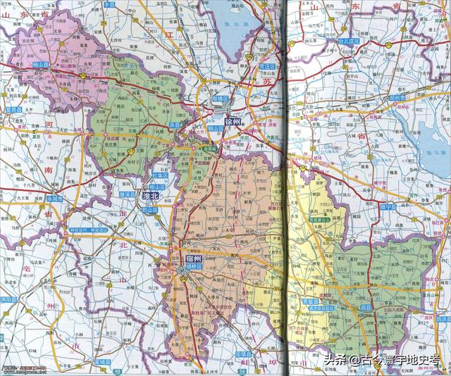 安徽省地图各县分布图（安徽省各市县地图）(80)