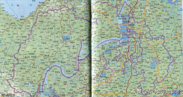安徽省地图各县分布图（安徽省各市县地图）(90)