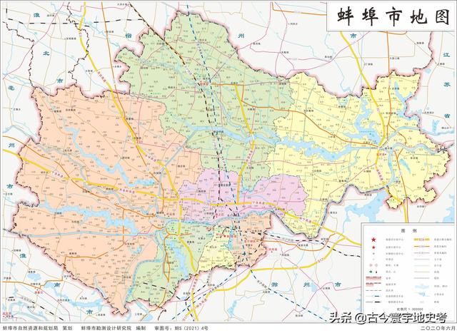 安徽省地图各县分布图（安徽省各市县地图）(22)