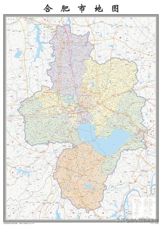 安徽省地图各县分布图（安徽省各市县地图）(5)