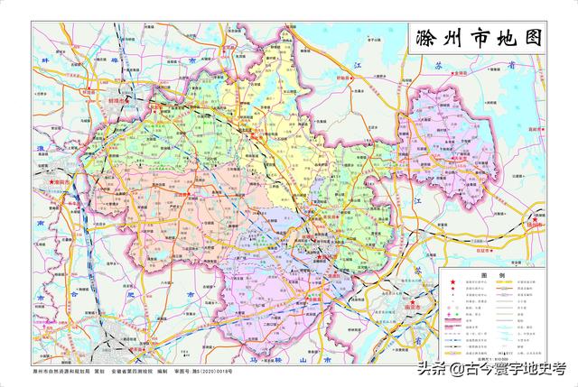 安徽省地图各县分布图（安徽省各市县地图）(44)