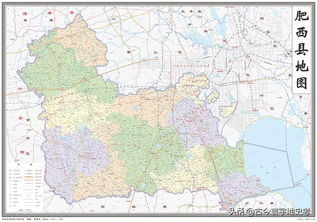 安徽省地图各县分布图（安徽省各市县地图）(9)