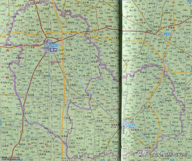 安徽省地图各县分布图（安徽省各市县地图）(36)