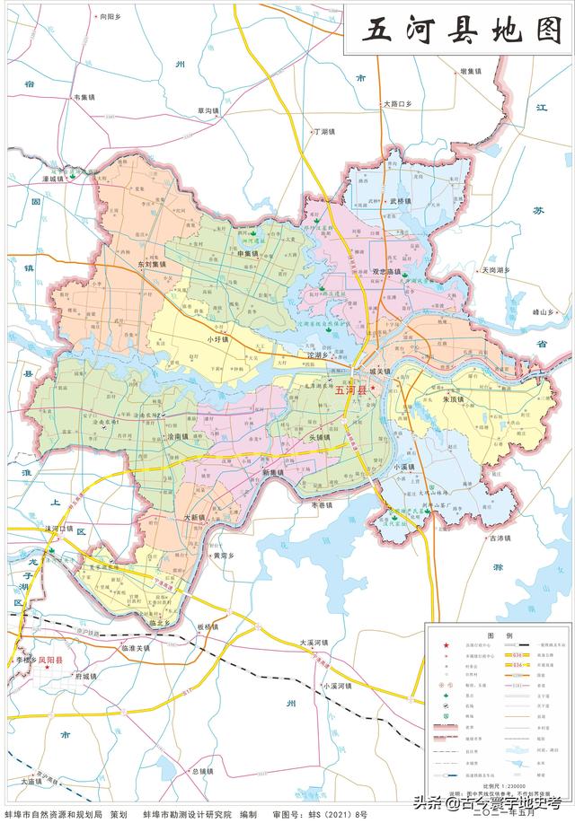 安徽省地图各县分布图（安徽省各市县地图）(30)