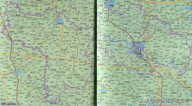 安徽省地图各县分布图（安徽省各市县地图）(56)