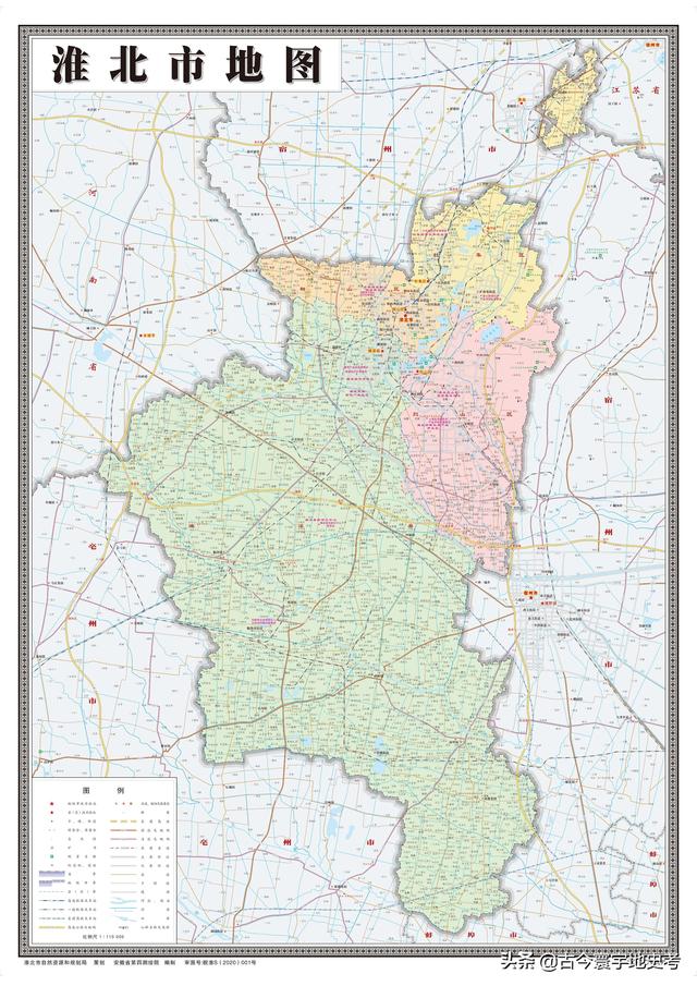 安徽省地图各县分布图（安徽省各市县地图）(57)