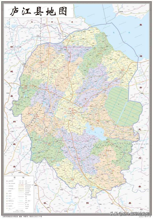 安徽省地图各县分布图（安徽省各市县地图）(12)