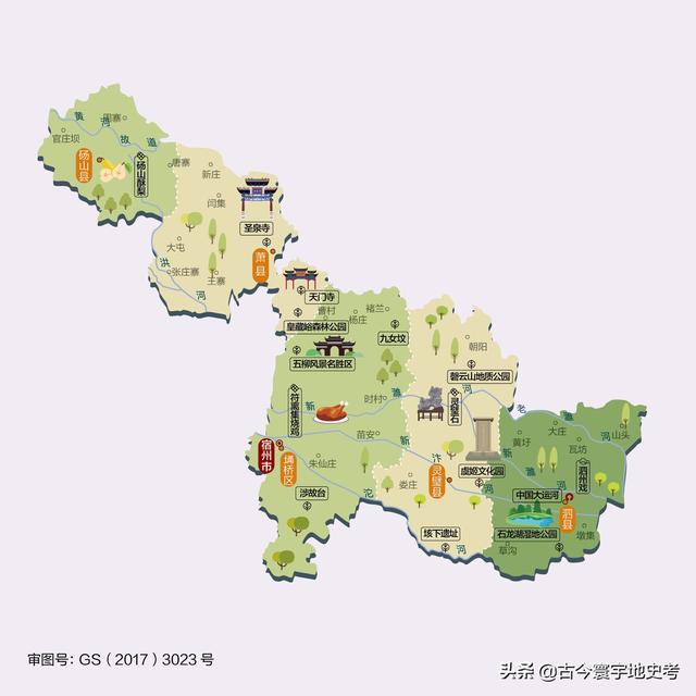 安徽省地图各县分布图（安徽省各市县地图）(81)