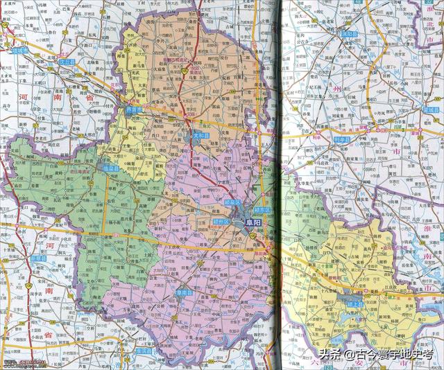 安徽省地图各县分布图（安徽省各市县地图）(52)