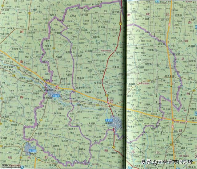 安徽省地图各县分布图（安徽省各市县地图）(55)