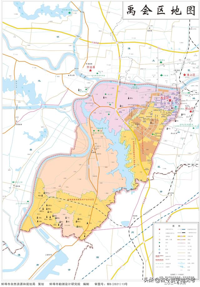 安徽省地图各县分布图（安徽省各市县地图）(31)