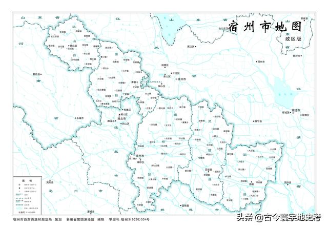 安徽省地图各县分布图（安徽省各市县地图）(79)