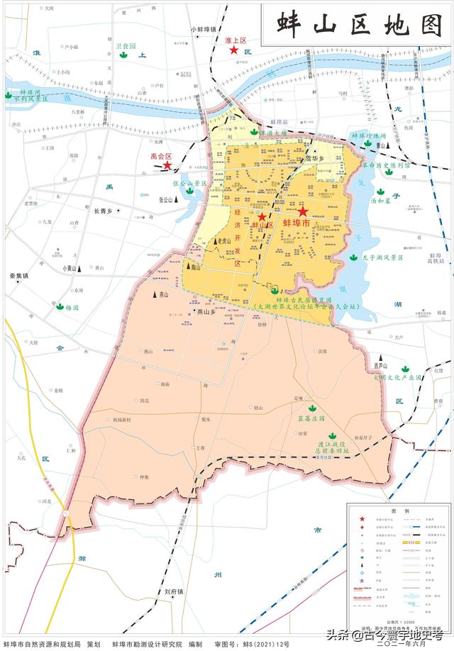 安徽省地图各县分布图（安徽省各市县地图）(25)