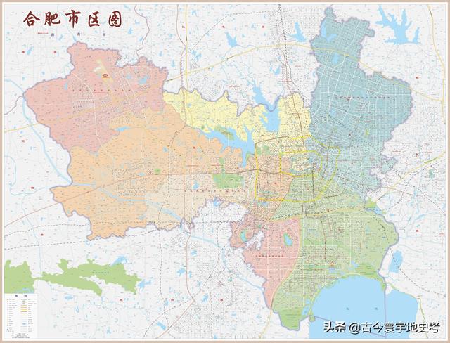 安徽省地图各县分布图（安徽省各市县地图）(11)