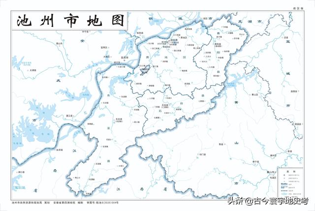 安徽省地图各县分布图（安徽省各市县地图）(37)