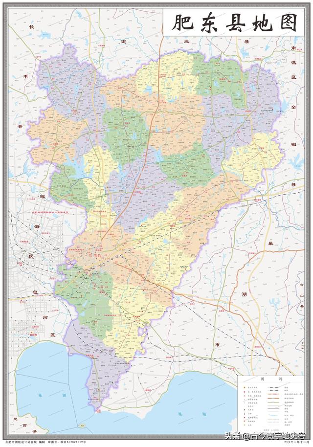 安徽省地图各县分布图（安徽省各市县地图）(8)