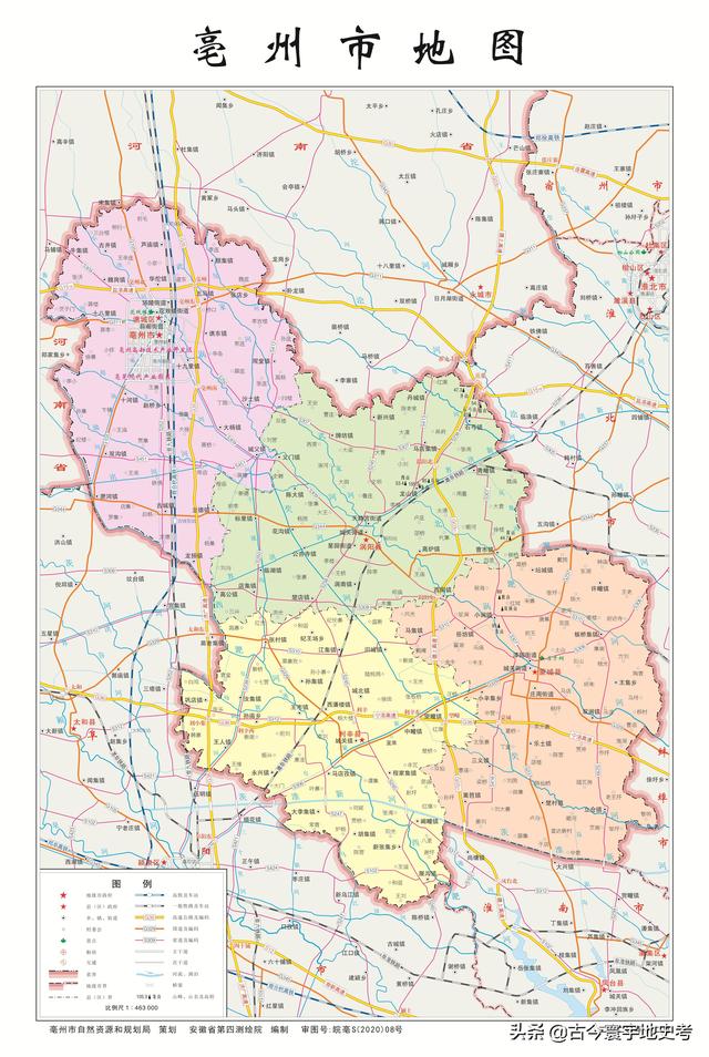 安徽省地图各县分布图（安徽省各市县地图）(32)