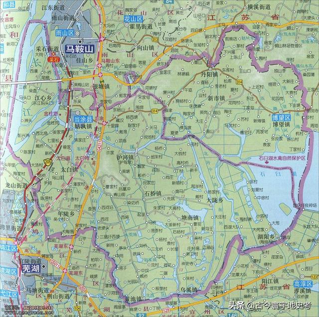 安徽省地图各县分布图（安徽省各市县地图）(78)