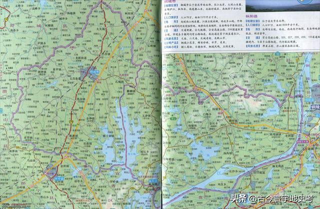 安徽省地图各县分布图（安徽省各市县地图）(108)
