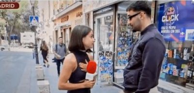 ​西班牙女记者直播中遭遇“咸猪手”，警方逮捕涉案罗马尼亚籍男子