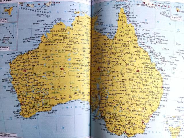澳大利亚国家主要地图（世界地图变迁史）(4)
