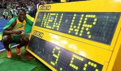 ​博尔特训练跑出9.37真的吗