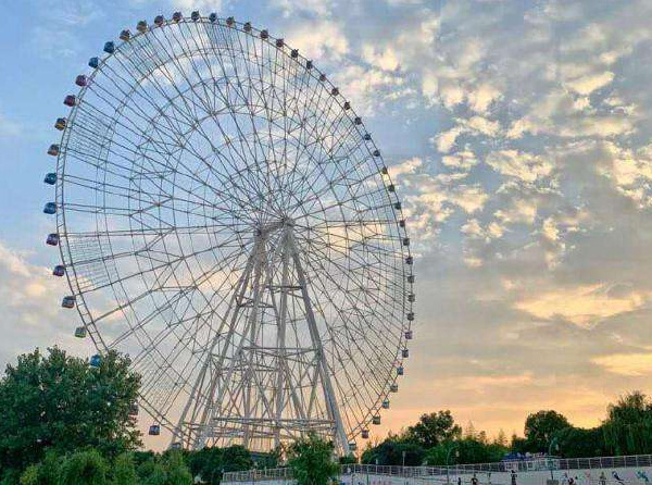 世界十大最美摩天轮排行榜：天津之眼跨河建造十分壮观