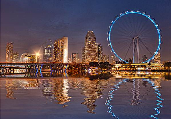 世界十大最美摩天轮排行榜：天津之眼跨河建造十分壮观